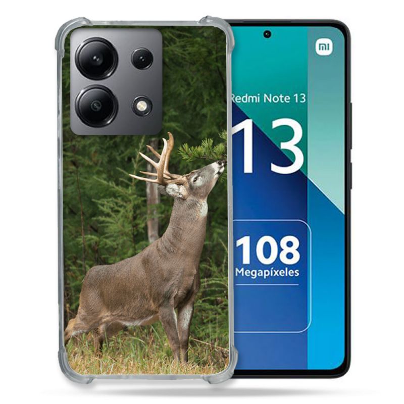 Coque Renforcée Shatterproof Pour Xiaomi Redmi Note 13 4G Chasse Cerf