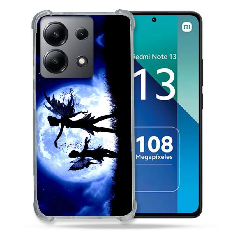 Coque Renforcée Shatterproof Pour Xiaomi Redmi Note 13 4G Fantastique Fee Lune