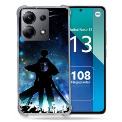 Coque Renforcée Shatterproof Pour Xiaomi Redmi Note 13 4G Manga Attaque Titans Levi
