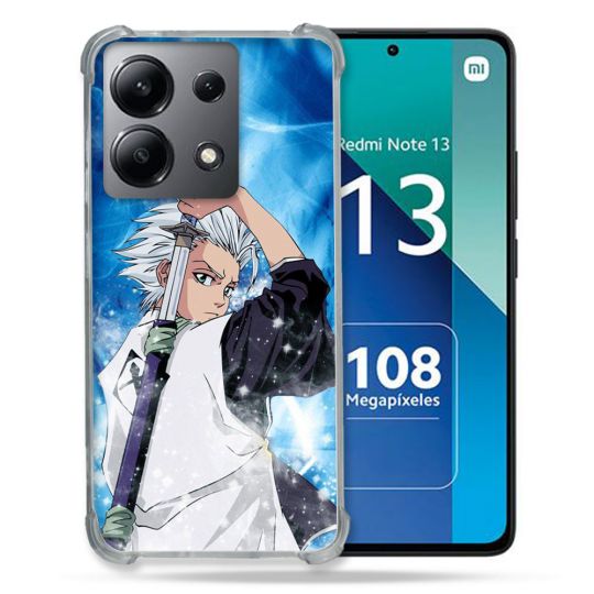Coque Renforcée Shatterproof Pour Xiaomi Redmi Note 13 4G Manga Bleach Hitsugaya