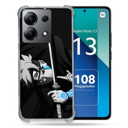 Coque Renforcée Shatterproof Pour Xiaomi Redmi Note 13 4G Manga Boruto Epée