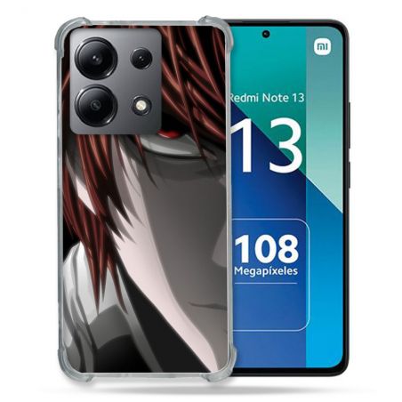 Coque Renforcée Shatterproof Pour Xiaomi Redmi Note 13 4G Manga Death Note Kira