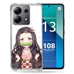 Coque Renforcée Shatterproof Pour Xiaomi Redmi Note 13 4G Manga Demon Slayer Nezuko