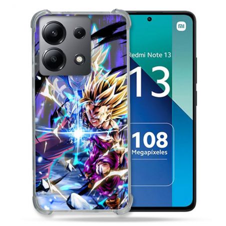 Coque Renforcée Shatterproof Pour Xiaomi Redmi Note 13 4G Manga Dragon Ball Sangohan Duo