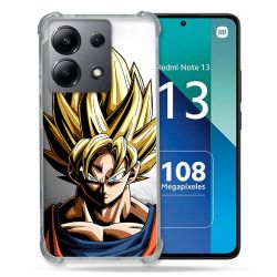 Coque Renforcée Shatterproof Pour Xiaomi Redmi Note 13 4G Manga Dragon Ball Sangoku Portrait