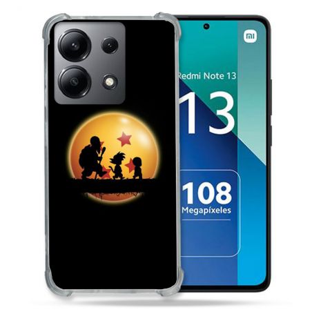 Coque Renforcée Shatterproof Pour Xiaomi Redmi Note 13 4G Manga Dragon Ball Vintage