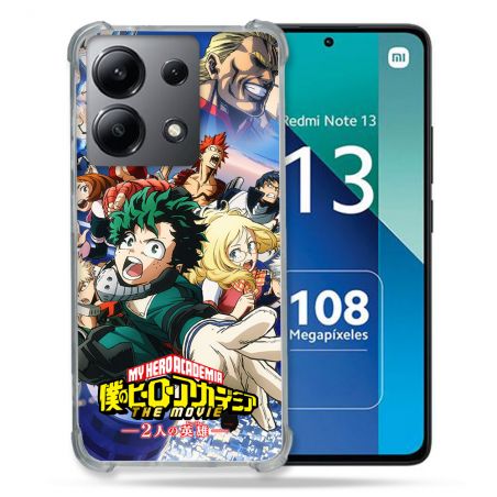 Coque Renforcée Shatterproof Pour Xiaomi Redmi Note 13 4G Manga My Hero Academia Affiche
