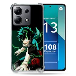 Coque Renforcée Shatterproof Pour Xiaomi Redmi Note 13 4G Manga My Hero Academia Deku