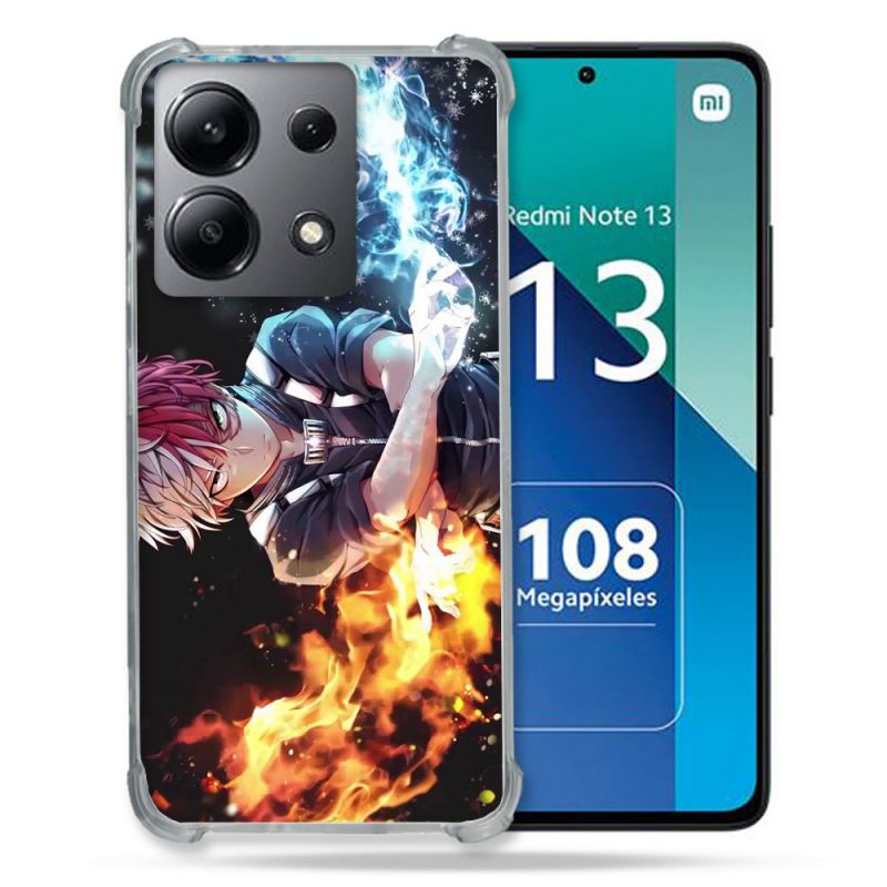 Coque Renforcée Shatterproof Pour Xiaomi Redmi Note 13 4G Manga My Hero Academia Shoto