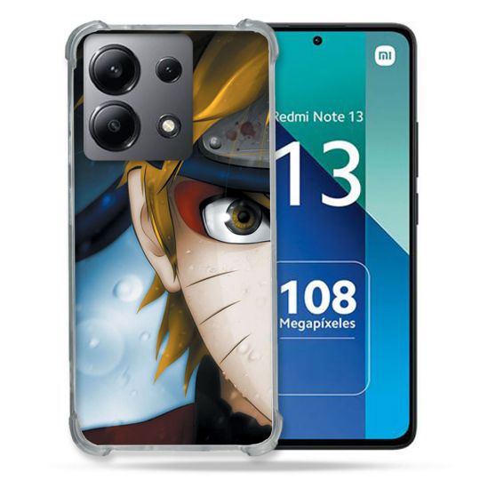 Coque Renforcée Shatterproof Pour Xiaomi Redmi Note 13 4G Manga Naruto Blanc