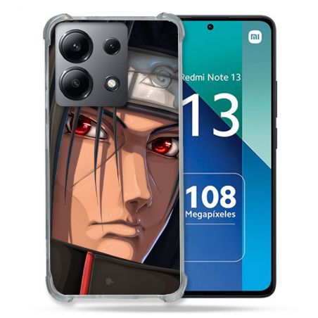 Coque Renforcée Shatterproof Pour Xiaomi Redmi Note 13 4G Manga Naruto Itachi Visage