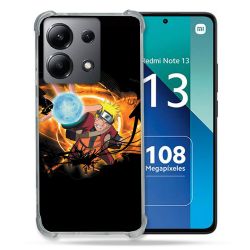 Coque Renforcée Shatterproof Pour Xiaomi Redmi Note 13 4G Manga Naruto Noir