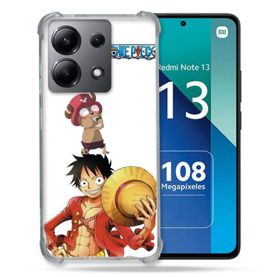Coque Renforcée Shatterproof Pour Xiaomi Redmi Note 13 4G Manga One Piece Chopper