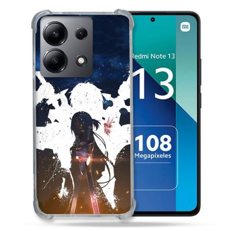Coque Renforcée Shatterproof Pour Xiaomi Redmi Note 13 4G Manga SAO sword Art Online Asuna