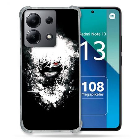 Coque Renforcée Shatterproof Pour Xiaomi Redmi Note 13 4G Manga Tokyo Ghoul Kaneki Tag