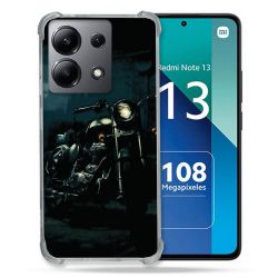 Coque Renforcée Shatterproof Pour Xiaomi Redmi Note 13 4G Moto Harley Vintage
