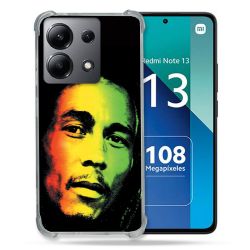Coque Renforcée Shatterproof Pour Xiaomi Redmi Note 13 4G Musique Bob Marley 2