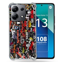 Coque Renforcée Shatterproof Pour Xiaomi Redmi Note 13 4G Musique Rock Groupe