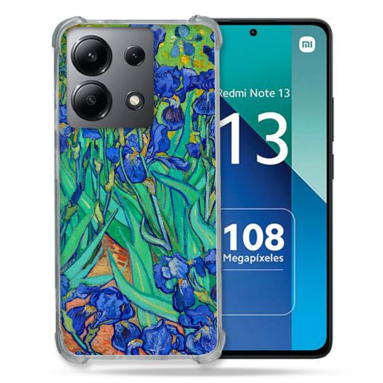Coque Renforcée Shatterproof Pour Xiaomi Redmi Note 13 4G Peinture Iris