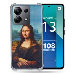 Coque Renforcée Shatterproof Pour Xiaomi Redmi Note 13 4G Peinture Joconde