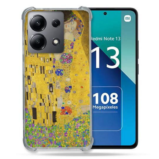 Coque Renforcée Shatterproof Pour Xiaomi Redmi Note 13 4G Peinture Le Baiser