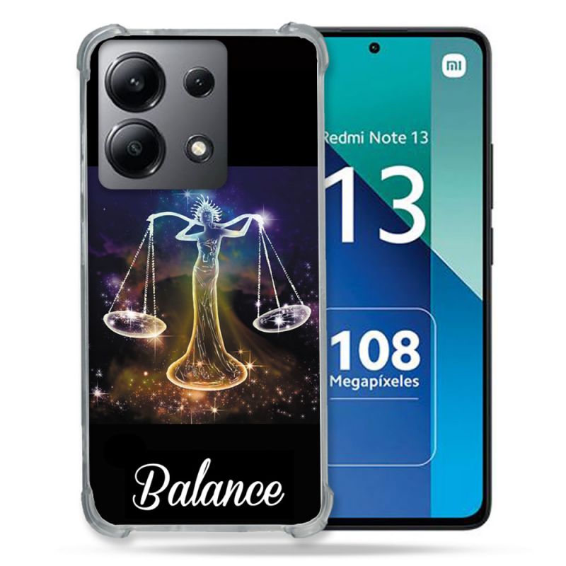 Coque Renforcée Shatterproof Pour Xiaomi Redmi Note 13 4G Signe Zodiaque 2 Balance