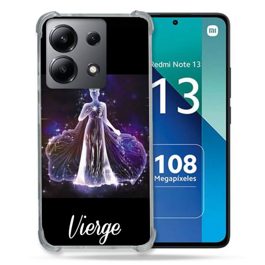 Coque Renforcée Shatterproof Pour Xiaomi Redmi Note 13 4G Signe Zodiaque 2 Vierge