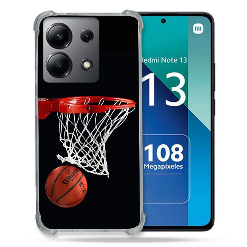 Coque Renforcée Shatterproof Pour Xiaomi Redmi Note 13 4G Sport Basket Panier