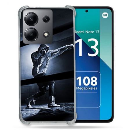 Coque Renforcée Shatterproof Pour Xiaomi Redmi Note 13 4G Sport Boxe Poing