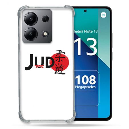 Coque Renforcée Shatterproof Pour Xiaomi Redmi Note 13 4G Sport Judo Logo