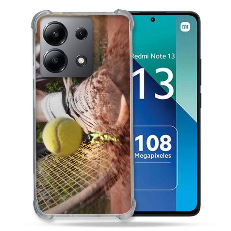 Coque Renforcée Shatterproof Pour Xiaomi Redmi Note 13 4G Sport Tennis Glissade