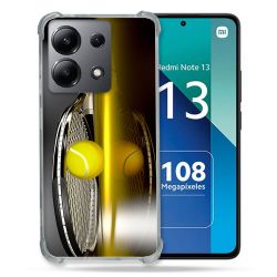 Coque Renforcée Shatterproof Pour Xiaomi Redmi Note 13 4G Sport Tennis Reflet