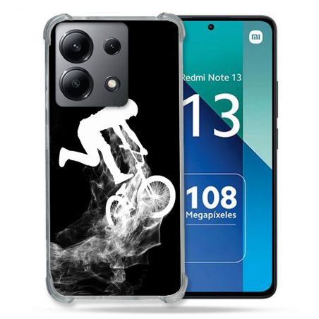 Coque Renforcée Shatterproof Pour Xiaomi Redmi Note 13 4G Sport VTT Noir