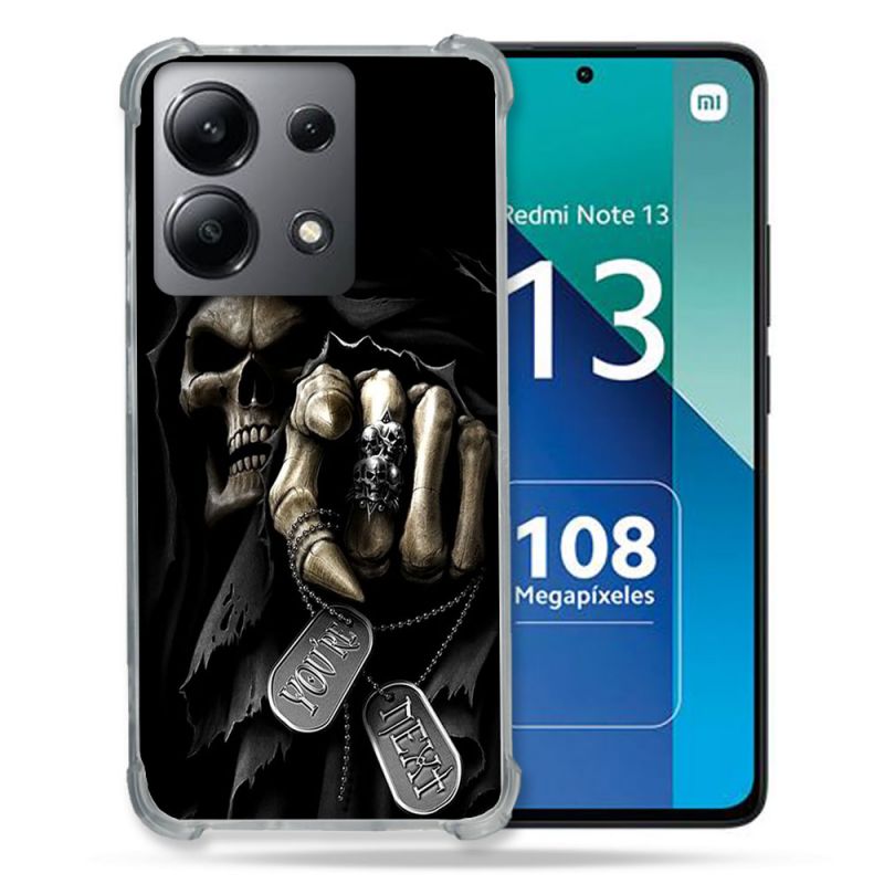 Coque Renforcée Shatterproof Pour Xiaomi Redmi Note 13 4G Tete de Mort Your Next