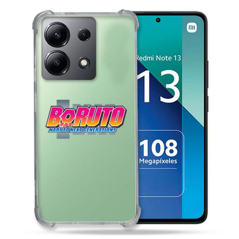 Coque Transparente Pour Xiaomi Redmi Note 13 4G Boruto Logo