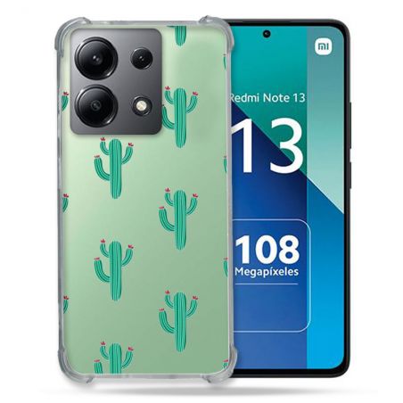 Coque Transparente Pour Xiaomi Redmi Note 13 4G Cactus