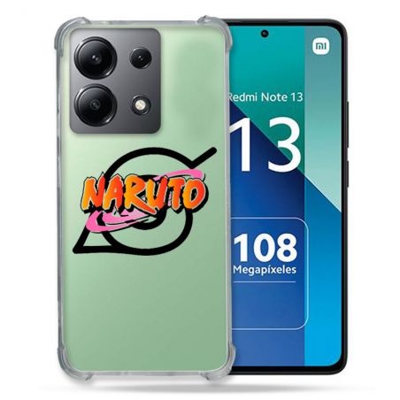 Coque Transparente Pour Xiaomi Redmi Note 13 4G Naruto Logo