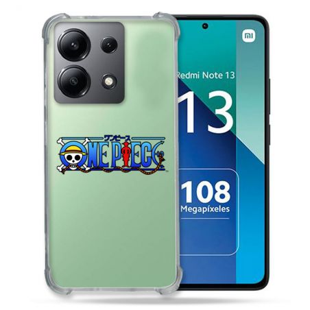 Coque Transparente Pour Xiaomi Redmi Note 13 4G One Piece Logo