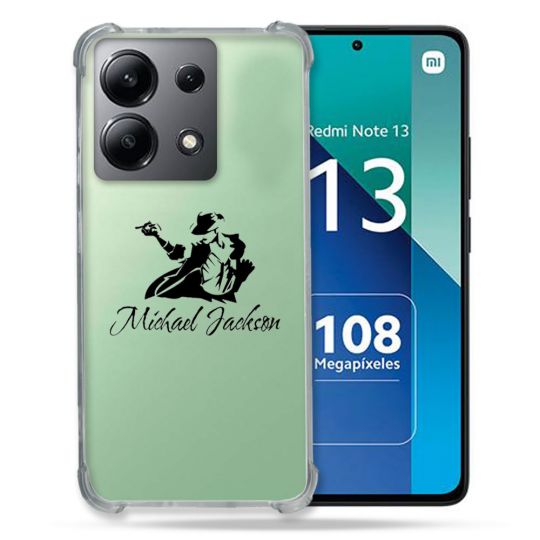 Coque Transparente Pour Xiaomi Redmi Note 13 4G Michael Jackson