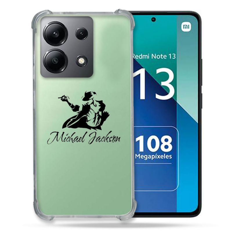 Coque Transparente Pour Xiaomi Redmi Note 13 4G Michael Jackson