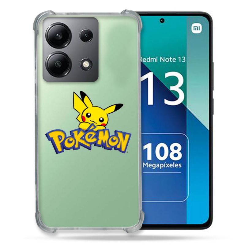 Coque Transparente Pour Xiaomi Redmi Note 13 4G Pokemon