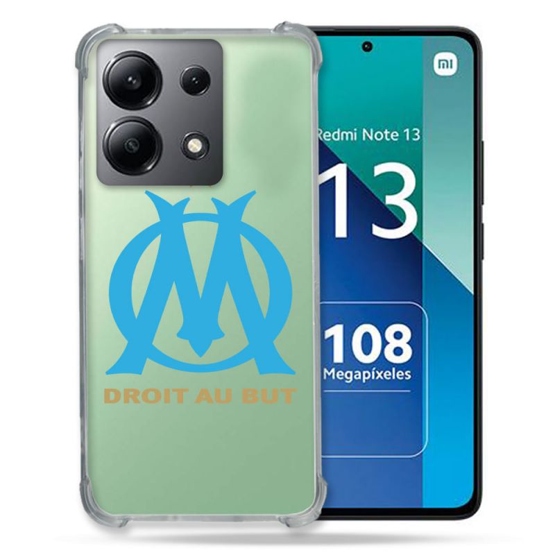 Coque Transparente Pour Xiaomi Redmi Note 13 4G Olympique Marseille OM