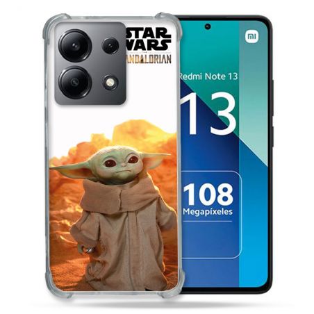 Coque Renforcée Shatterproof Pour Xiaomi Redmi Note 13 4G Star Wars - Yoda bebe soleil