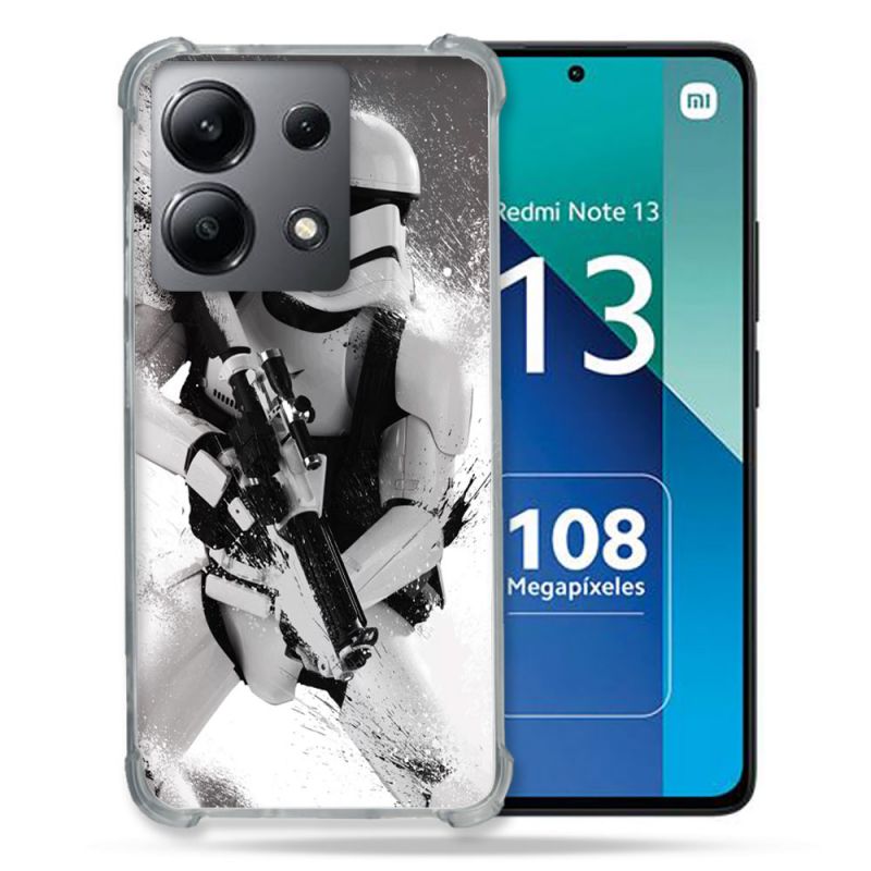 Coque Renforcée Shatterproof Pour Xiaomi Redmi Note 13 4G Star Wars - Trooper