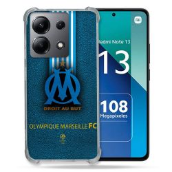 Coque Renforcée Shatterproof Pour Xiaomi Redmi Note 13 4G Olympique Marseille OM Bande