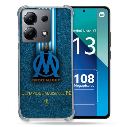 Coque Renforcée Shatterproof Pour Xiaomi Redmi Note 13 4G Olympique Marseille OM Bande