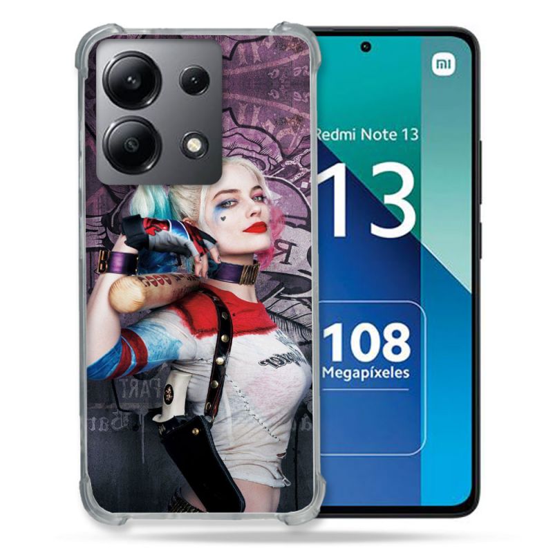 Coque Renforcée Shatterproof Pour Xiaomi Redmi Note 13 4G Harley Quinn Batte