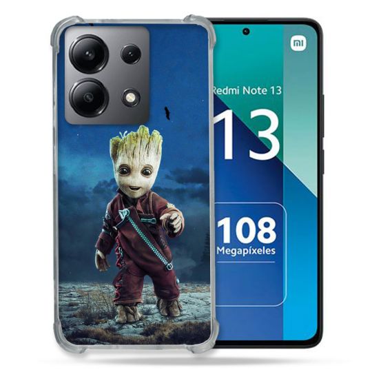 Coque Renforcée Shatterproof Pour Xiaomi Redmi Note 13 4G Groot Bleu