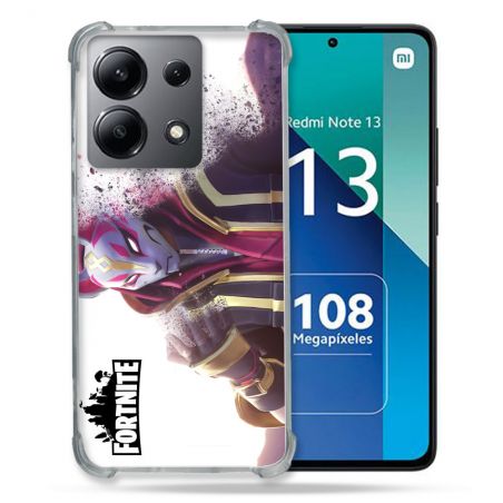 Coque Renforcée Shatterproof Pour Xiaomi Redmi Note 13 4G Fortnite Blanc