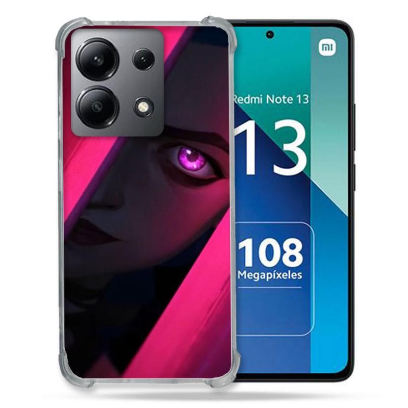 Coque Renforcée Shatterproof Pour Xiaomi Redmi Note 13 4G Arcane Jynx Rose